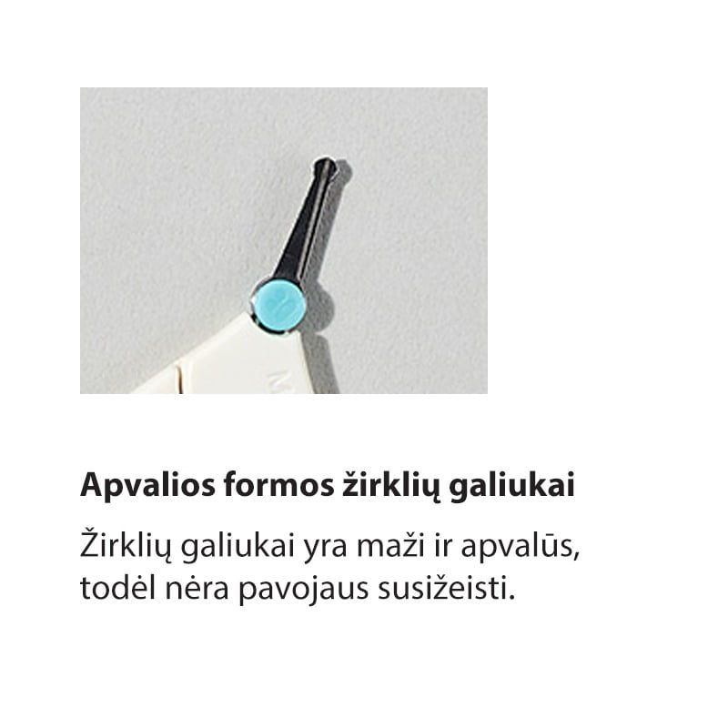 Mother-K 4-ių dalių Vaikų nagų priežiūros rinkinys dėžutėje, nuo 0 mėn. amžiaus