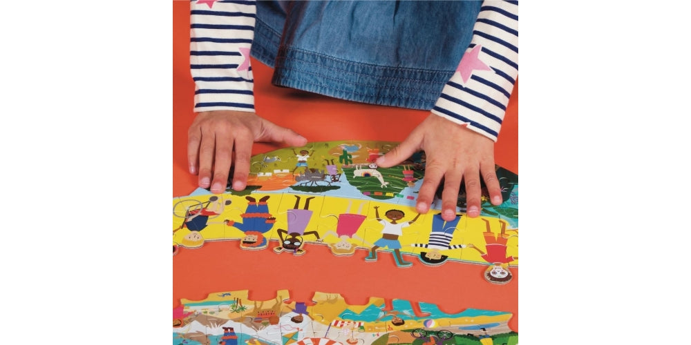 Dėlionė, Pasaulis 100 det.