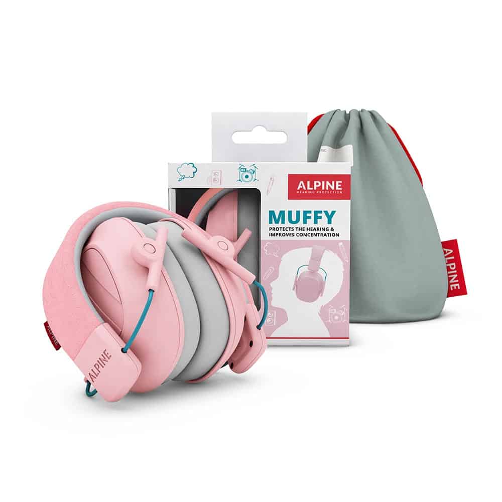Alpine Muffy Kids ausinės 5-16 metų vaikams (rožinės)