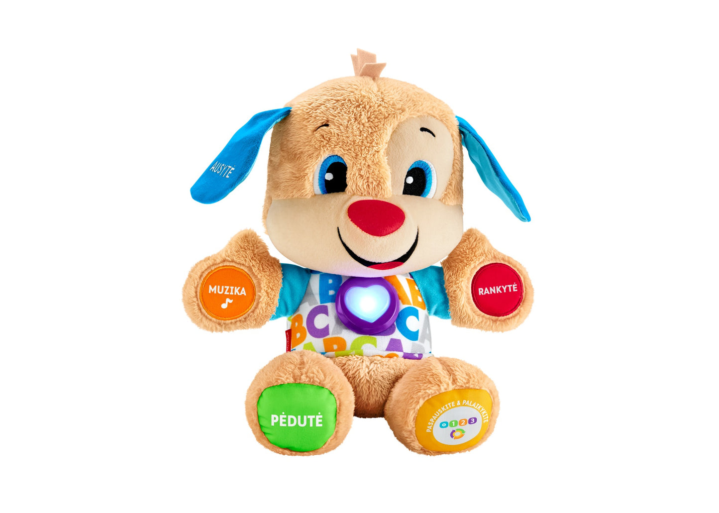 Fisher Price Išmaniųjų lygių šuniukas (Lietuviškai įgarsintas)