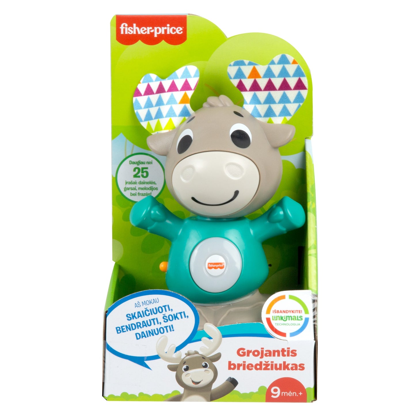 Linkimals muzikinis-interaktyvus Briedžiukas (Lietuviškai įgarsintas)