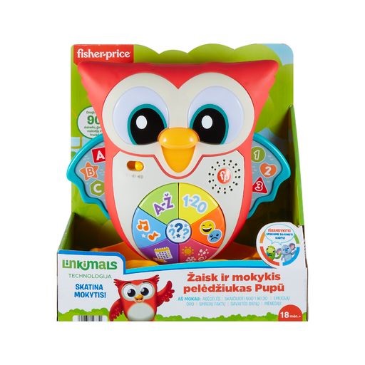 Linkimals muzikinis-interaktyvus pelėdžiukas Pupū (Lietuviškai įgarsintas)