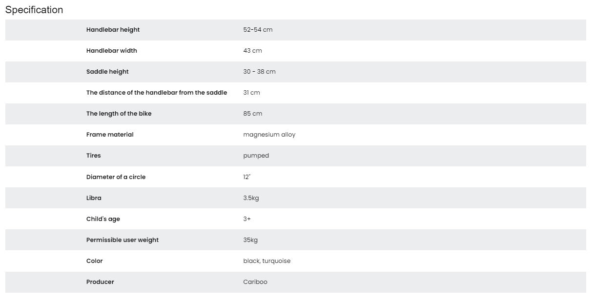 Cariboo Magnesium Air (juodas/žydras)