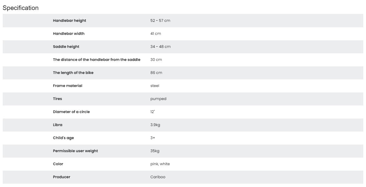 Cariboo Adventure (baltas/rožinis)