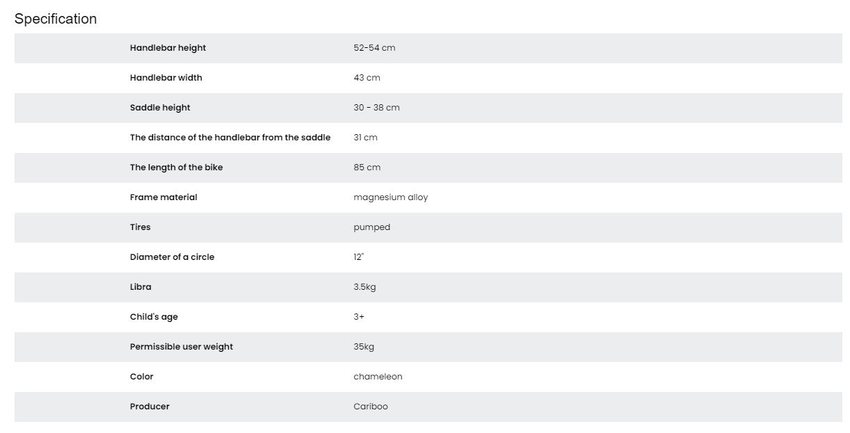 Cariboo Magnesium Air (chameleonas)