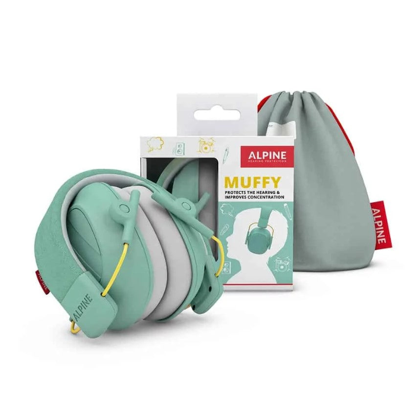 Alpine Muffy Kids ausinės 5-16 metų vaikams (šviesiai žalios)