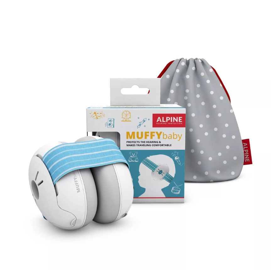 Alpine Muffy Baby ausinės kūdikiams (žydra)