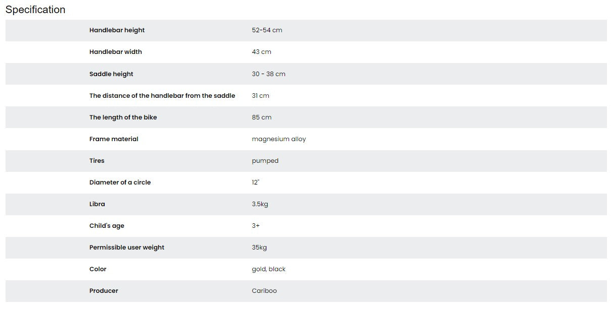 Cariboo Magnesium Air (juodas/auksinis)