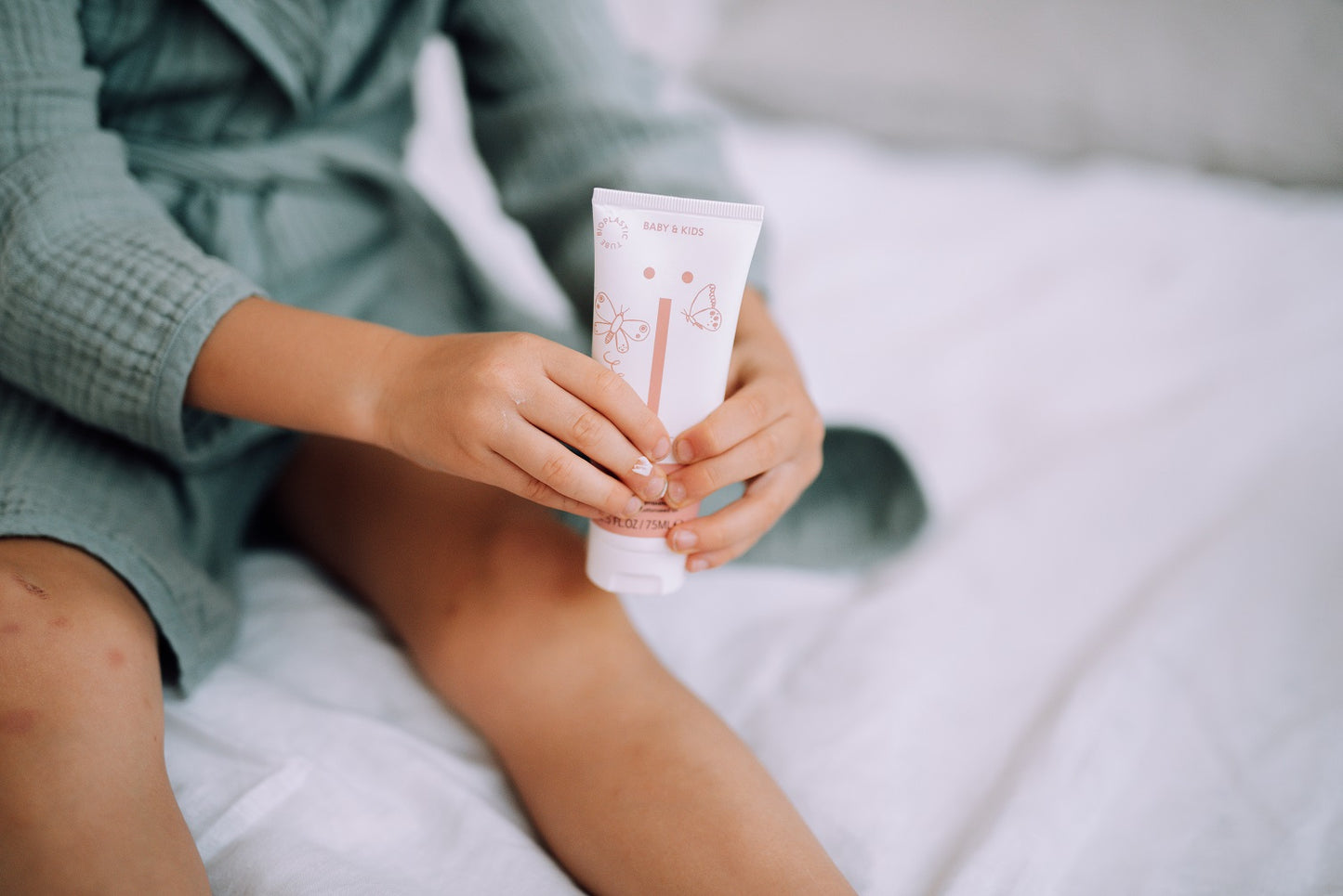 Naïf Baby & Kids maitinamasis kremas kūdikiams, skirtas visų tipų odai 75ml