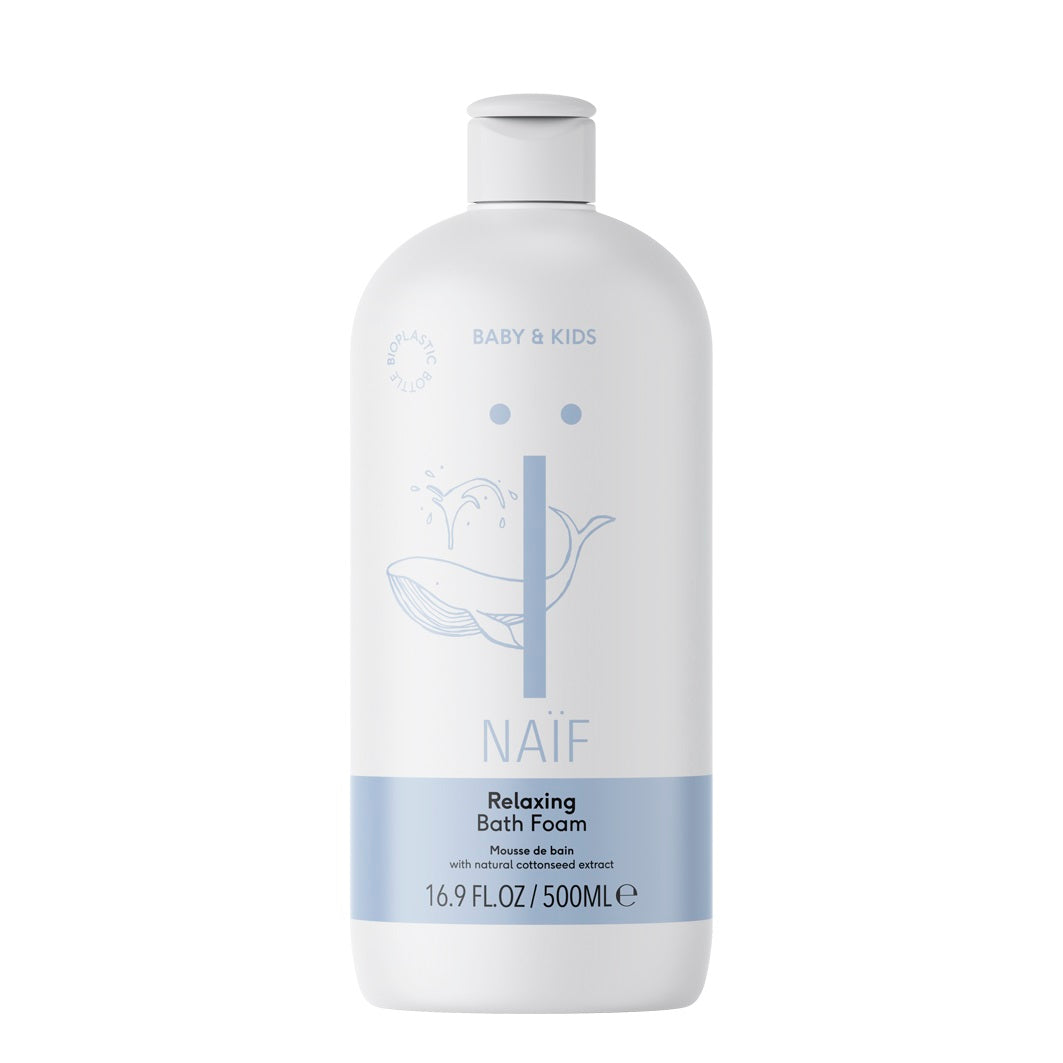 Naïf Baby & Kids atpalaiduojančios vonios putos visų tipų kūdikių odai 500ml