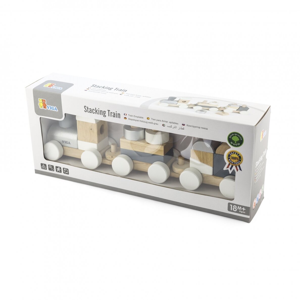 Viga medinis traukinys