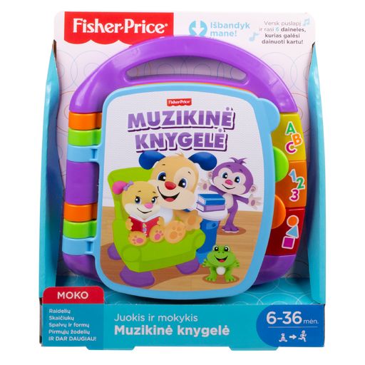 Muzikinė knygelė „Juokis ir mokykis“ (Lietuviškai įgarsintas)
