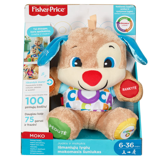 Fisher Price Išmaniųjų lygių šuniukas (Lietuviškai įgarsintas)