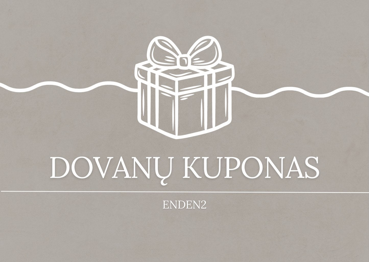 Dovanų Kuponas