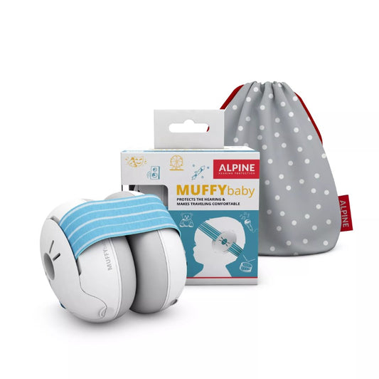 Alpine Muffy Baby ausinės kūdikiams (žydra)